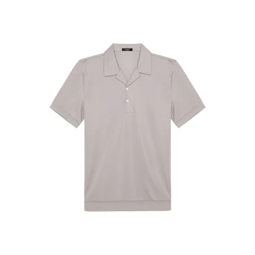 LIU·JO UOMO Бежевый Серый Мужская T-Рубашка