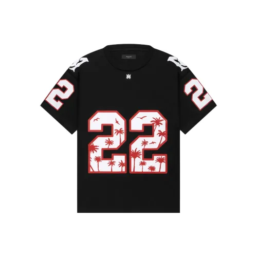 AMIRI Мужские черные футболки