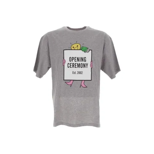 Opening Ceremony Серые Мужские T-Рубашки