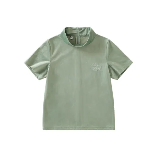 Crying Center Горохово-зеленая унисекс футболка