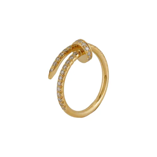 Cartier Кольцо Juste Un Clou Жёлтое Золото, Бриллианты