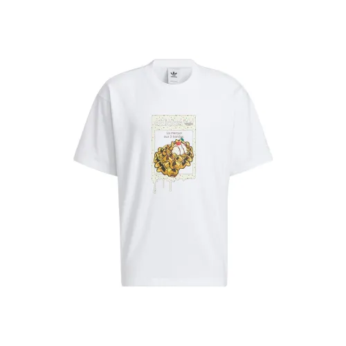 Adidas Originals Charr Morita Collaboration Collection T-Shirt Унисекс Белый