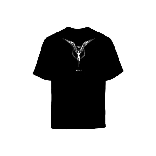 YEZAEL Черные Мужские T-Рубашки