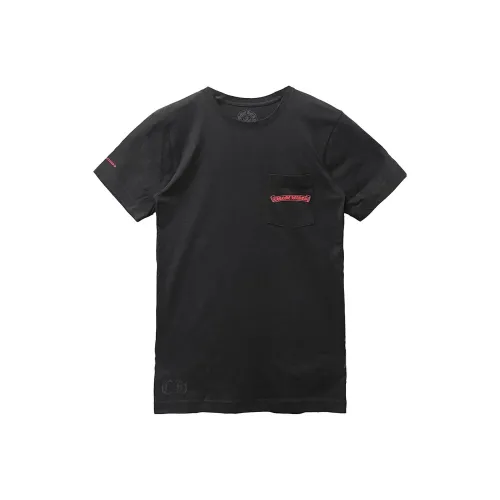 Chrome Hearts Мужские черные футболки