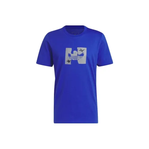 Adidas Originals T-Shirt Мужской Темно-синий