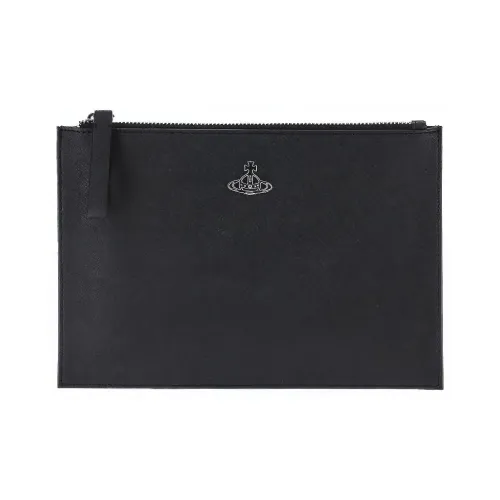 Vivienne Westwood Веганская кожа Косметичка Женская Черная