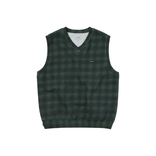 Thisisneverthat Топ без рукавов Унисекс Темно-зеленый