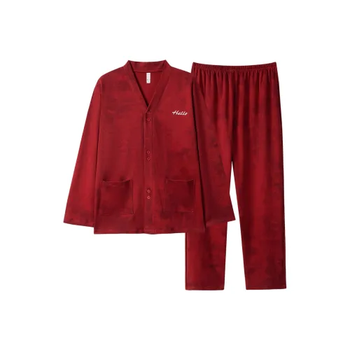 ROUKEER Мужские пижамные комплекты