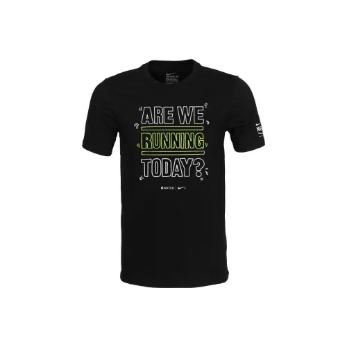 NIKE Черные Унисекс Футболки