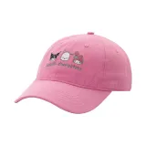 Розовая красная бейсболка