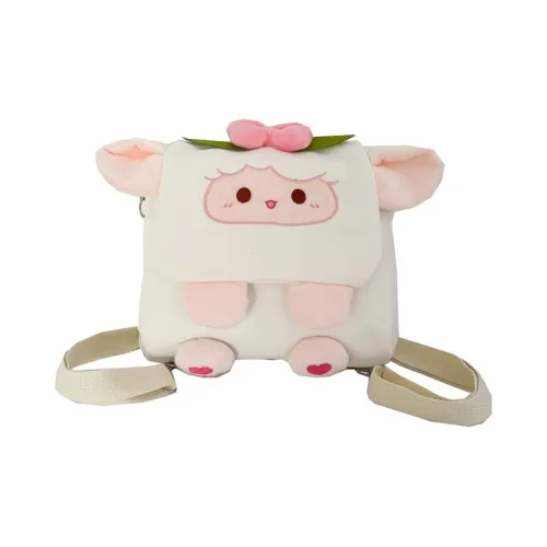 MINIPUDING Композитная ткань Рюкзак Женские Бежевый Желтый Экрю Фиолетовый