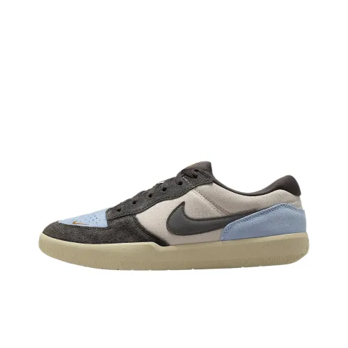 Nike SB Force 58 Low Топ Скейтборд Кроссовки Мужские Синие Коричневые