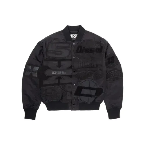 DIESEL Черные Мужские Бейсбольные Джерси