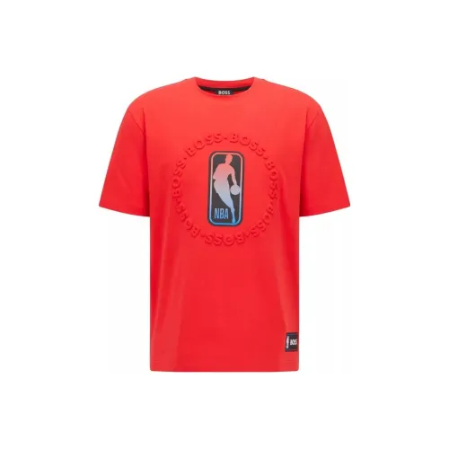 Hugo Boss HUGO BOSS x NBA Красный Мужской T-Рубашки