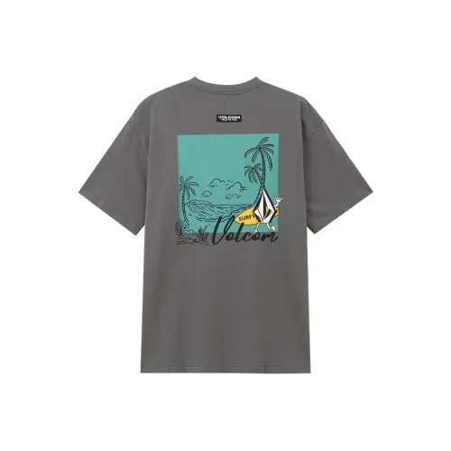 Volcom Рукав с оборванным плечом T-рубашка Унисекс