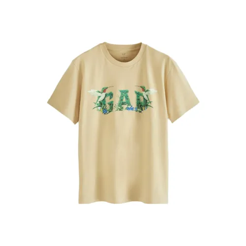 GAP Светлый хаки Унисекс Футболка