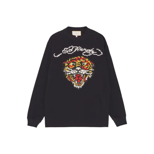 Ed Hardy Черный E1PBM167 Мужская T-рубашка