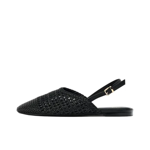 ZARA Женские повседневные туфли, черные, женские