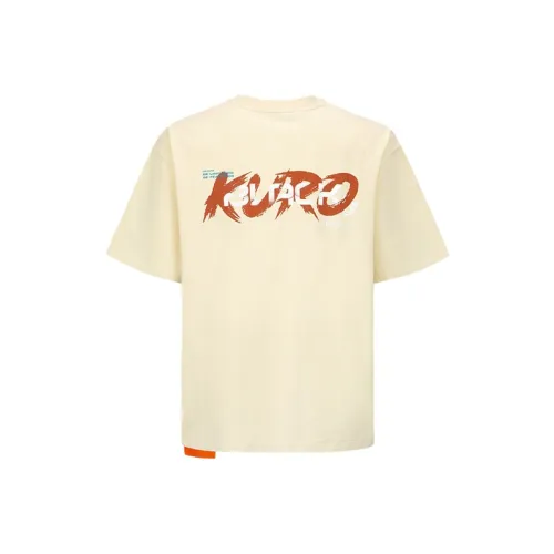 EVISU SS22 T Рубашка Мужская Абрикос