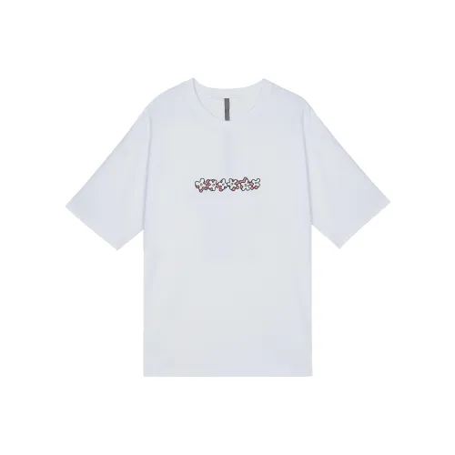 YAKKY PANG Белая унисекс футболка