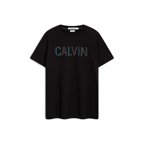 Calvin Klein Черная Унисекс Футболка