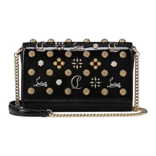 CL LUBOTING Лакированная кожа Телячья кожа Клатч Женские Черный