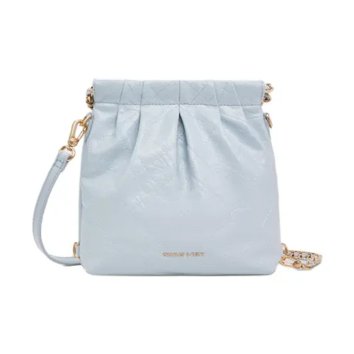 CHARLES KEITH ПУ (полиуретан) Рюкзак Сумка через плечо Стандартная Женская Синяя