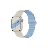 Vintage White & Blue