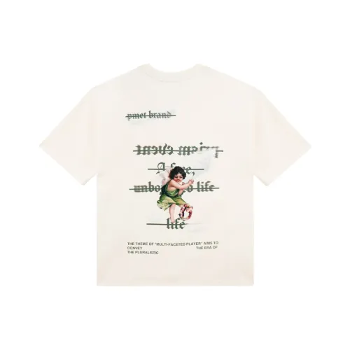 PMET MULTI многоугольная серия PLAYER унисекс футболки с коротким рукавом