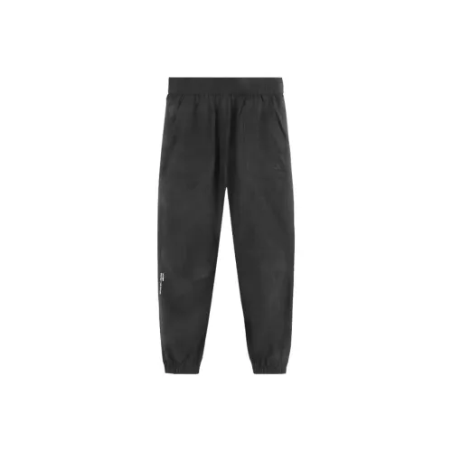 XTEP Sports Life Collection Глубокий Черный Мужские Вязаные Тренировочные Штаны