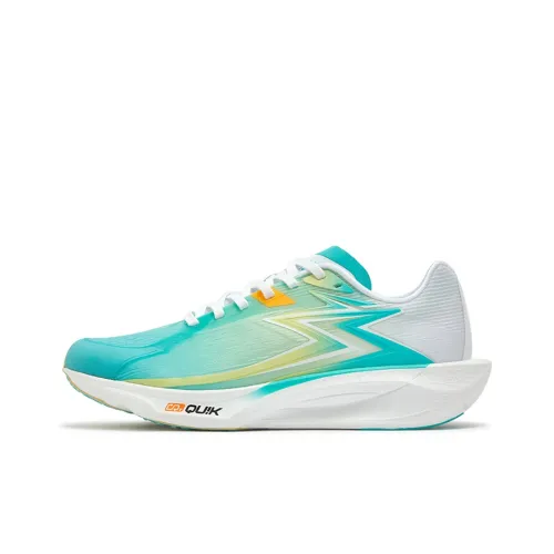 361° Speed Team 2 Беговые кроссовки Низкий верх Светло-фруктовый зеленый Унисекс