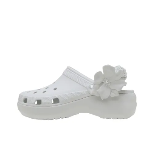 Crocs Сабо Белый Женские