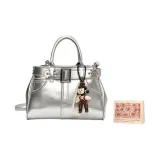 Серебристая +сумка для покупок