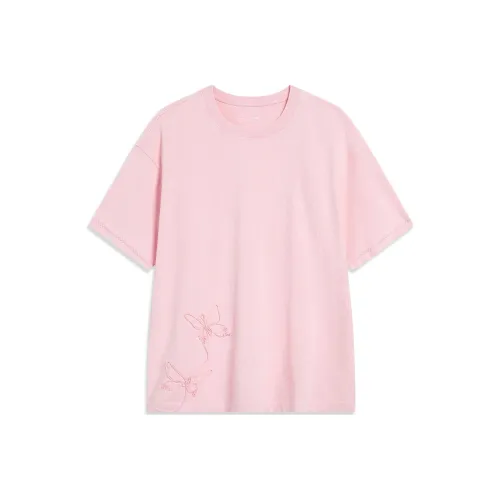 Лайнер Sports Life Collection T-Shirt Унисекс Новый Коралловый Розовый