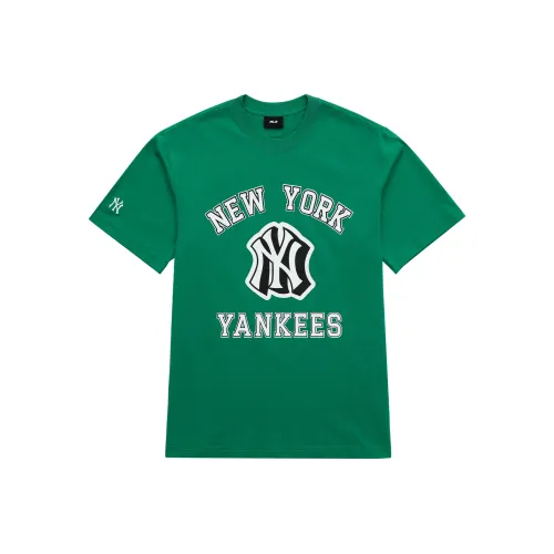 MLB Base Logo New York Yankees T-Shirt Unisex Green