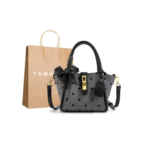 TAMATHA Полиуретан Синтетическая Кожа Сумка Женская Черная