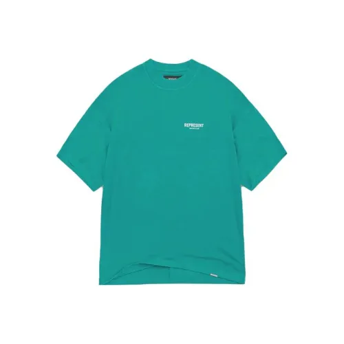 REPRESENT Зеленый Мужская T-Рубашка