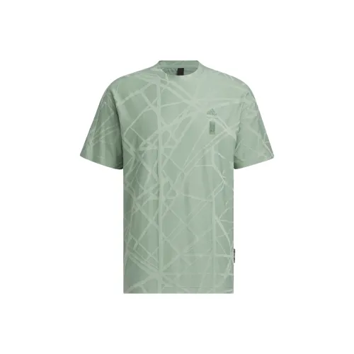 Adidas Wuji Series T-Shirt Мужская Пыльно-Зеленая