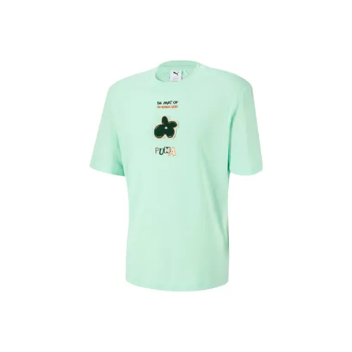 PUMA SS23 T-Shirt Унисекс Мятно-зеленый
