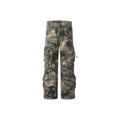 WELTER EXPERIMENT Карго-брюки Женские Камуфляжные Брюки