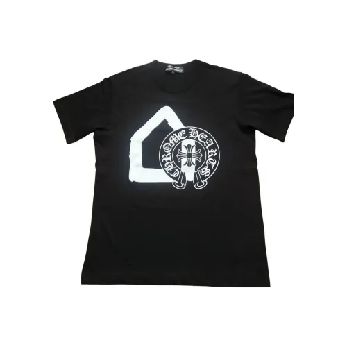 Chrome Hearts Мужские черные футболки