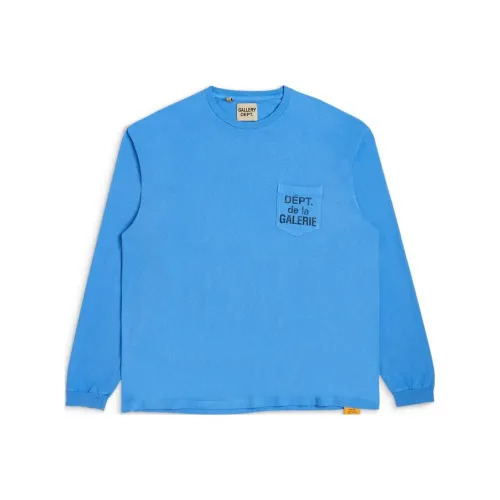 Gallery Dept. Синие Унисекс Футболки
