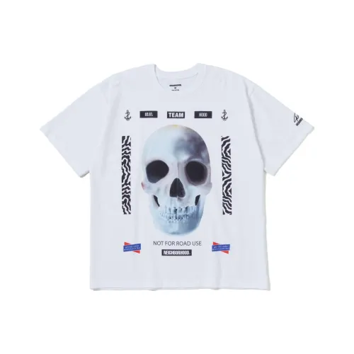 NEIGHBORHOOD Белая унисекс футболка