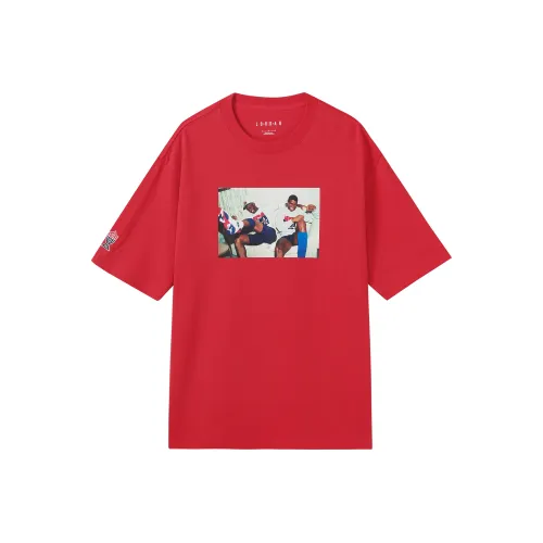 JORDAN Red Мужская T-рубашка