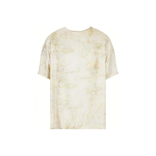 EMPORIO ARMANI SS22 T Рубашка Мужская Желтая