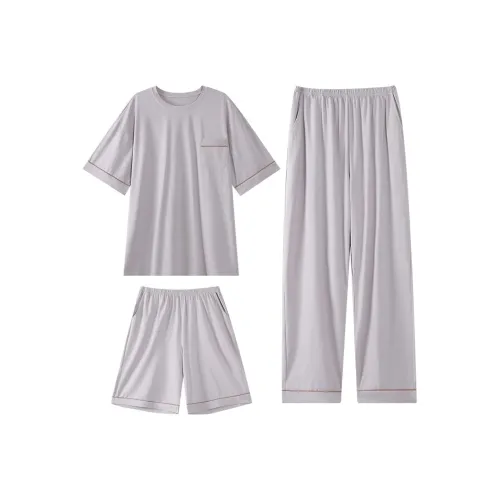 Huggy Kissy Пижамный комплект Мужской Светло-Серый