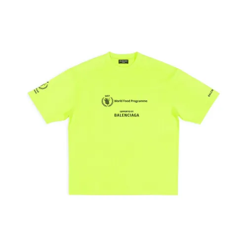 Balenciaga x WFP FW22 T-Shirt Мужской Неоново-зеленый