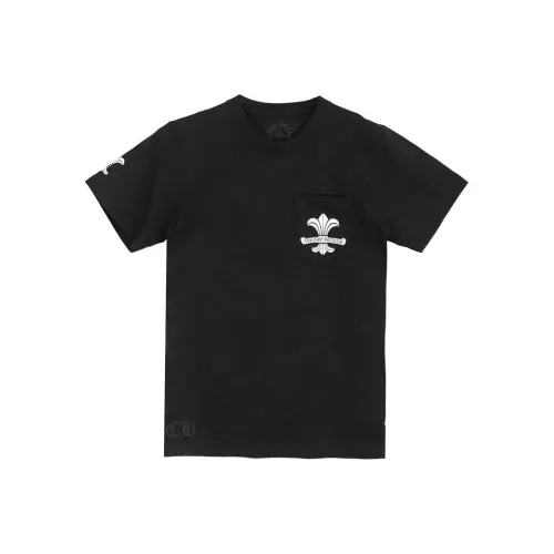 Chrome Hearts Мужские черные футболки