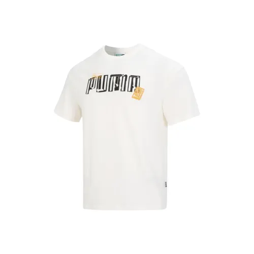 PUMA Белая Мужская Футболка