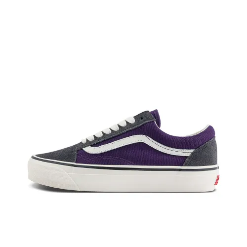 VANS LX OLD SKOOL Низкие Кроссовки для скейтбординга Унисекс Фиолетовые